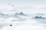 新中式背景墙