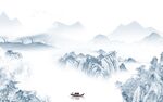 高清背景意境山水 TIF分层