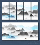 山水画 