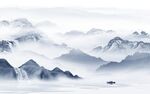 高端 客厅最新山水 TIF分层