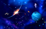 宇宙星空吊顶
