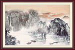 客厅山水画