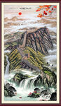 长城山水画