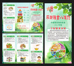 平衡膳食八准则 三折页