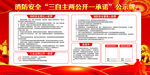 消防安全三自主两公开公示牌