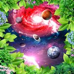 星空宇宙吊顶壁画