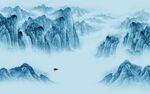 新中式高端意境山水 TIF分层