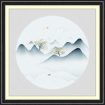 新中式水墨画
