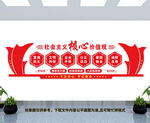 核心价值观展板