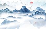 意境山水画
