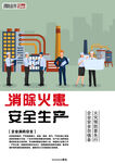 企业消防安全海报