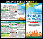 防灾减灾三折页