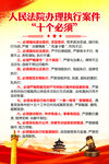 人民法院办理执行案件十个必须