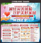 防灾减灾日展板