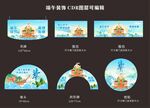 端午氛围装饰牌