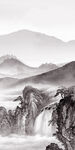 爆款 高端玄关墙画 TIF分层