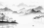 爆款意境高档山水 TIF分层