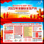 2022安全生产月宣传栏
