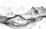 国画 最新爆款山水 TiF分层