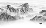 别墅 高端灰色山水 TiF分层