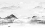 现代 高端灰色山水 TiF分层