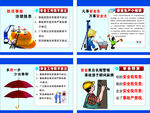 安全漫画广告