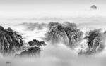 背景墙意境高档山水 TIF分层