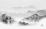 大气 别墅客厅山水 TIF分层