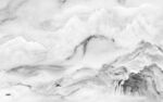 石纹客厅画山水图 tif分层