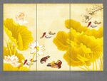 金色荷花