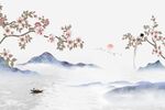 花鸟背景墙