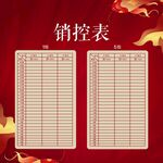 地产开盘销控表