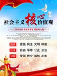 社会主义核心价值观宣传海报