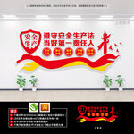 2022安全生产月文化墙