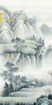中国风高档背景玄关 TiF分层