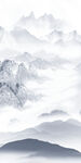 水墨高档背景玄关 TiF分层