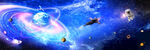 巨幅宇宙星空