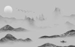 最新 大气现代山水 tif分层