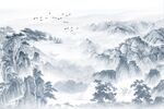 简约现代轻奢客厅背景墙