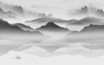 新款简约高端山水 tif分层