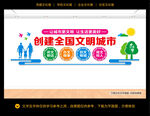 文明城市文化墙