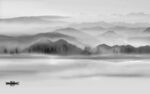 电视极简灰色墙画 tif分层