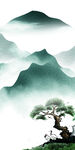 水墨新品山水玄关 tif分层