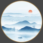 水墨山水