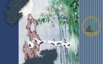 中式电视背景墙
