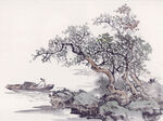 水墨画 山水画 风景画