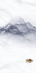 线条简约人气山水 TIf分层