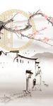 江南 新玄关画背景 TIf分层