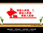 人民武装部文化墙