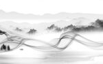 新上架客厅高档山水 TIF分层